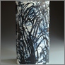 [thumbnail of 51(ht) x 27 x 27 cms. Thrown and glazed porcelain, hand painted with Cobalt blue oxide.]