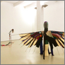 [thumbnail of Installation Galerie Onrust, Woman-Snake-Bird]