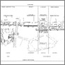 [thumbnail of Axonometric of the final project, 1966. Redrawn by the authors, with a translation of Ungers’s explanation of its five sectors (originally added to a top view of a masterplan model).]